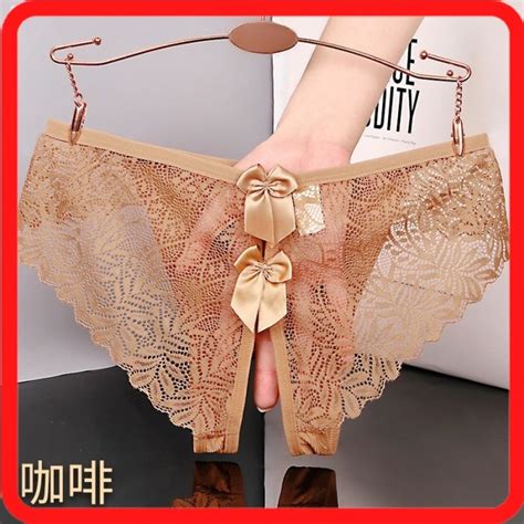 Underwear Thong Gstring Pantay Sexy Open Transparent Couple Lingerie