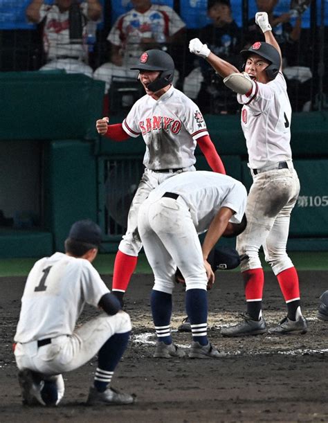 おかやま山陽ー大垣日大（2回戦）全国高校野球2023 夏の甲子園 写真特集1226 毎日新聞