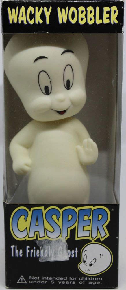 Casper The Friendly Ghost Funko Wacky Wobbler Bobblehead 2002 Wacky