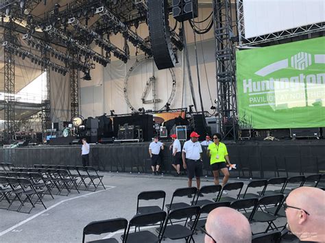 Seating Guide and Venue Map for Huntington Bank Pavilion Section 308 20