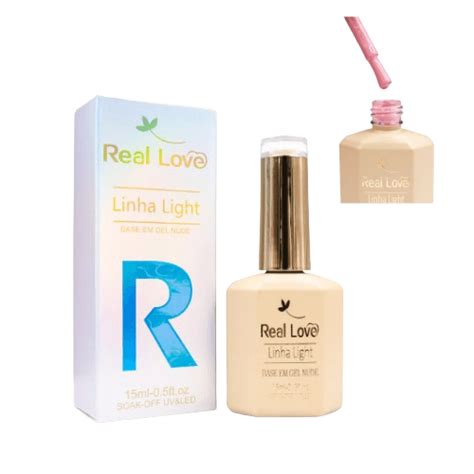 Base Em Gel Nude Linha Light Cor 06 Real Love Sousa Biju VIP Make Up