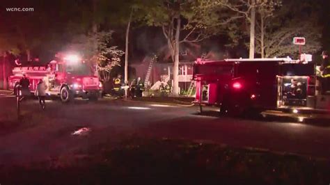 Crews Battle House Fire In Southwest Charlotte