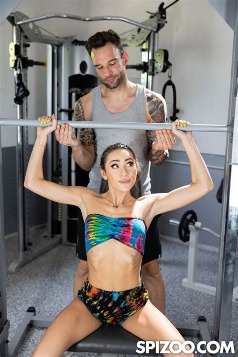 Super Hot Brunette Babe Mackenzie Mace Gets Shagged In The Gym 16 Photos