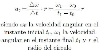 Movimiento Circular Uniformemente Acelerado Mcua