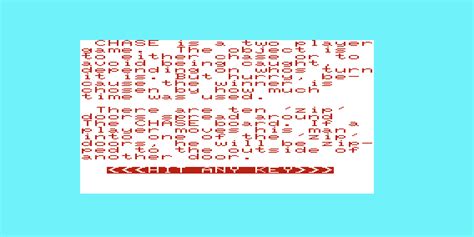 Download Chase Vic 20 My Abandonware