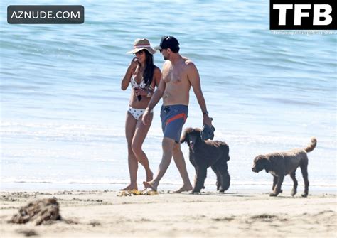 Jordana Brewster Sexy Seen Flaunting Her Hot Bikini Bodyat Thr Beach In Carpinteria Aznude