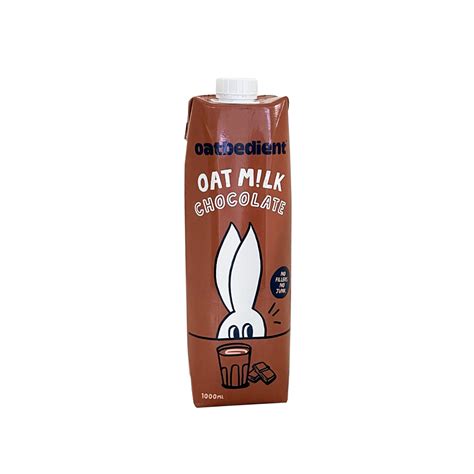 Oatbedient Ready To Drink Oat Milk Chocolate 1l