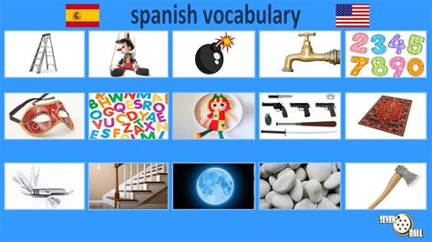 Spanish Class Spanish Vocabulary Youtube