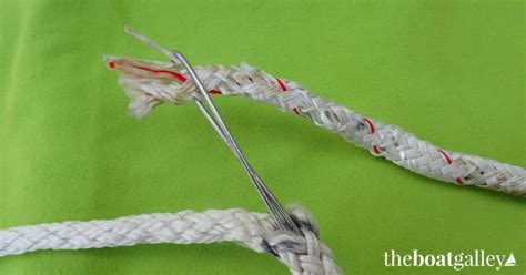 An Easier Way To Splice Double Braid The Boat Galley