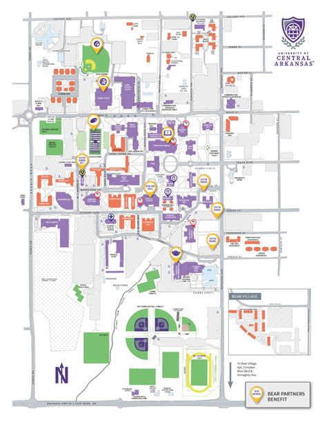 Uca Campus Map