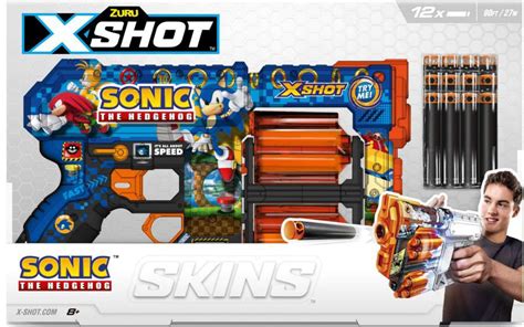 Zuru X Shot Skins Dread Blaster Sonic The Hedgehog Images At Mighty