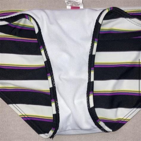 Ocean Pacific Bandeau Style Bikini Set Black And Depop