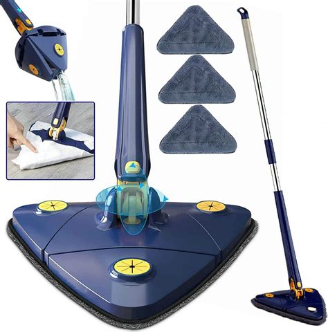 Amazon Rotatable Adjustable Cleaning Mop Extendable Triangle