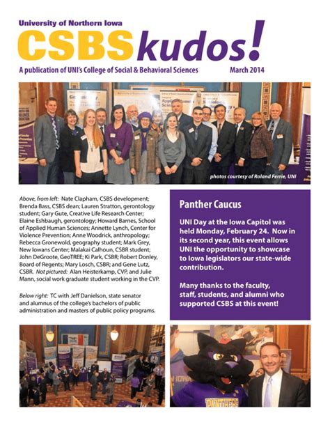 ! kudos CSBS Panther Caucus