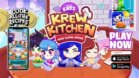 " KREW EATS Welcomes KREW Kitchen Update " - Games Press