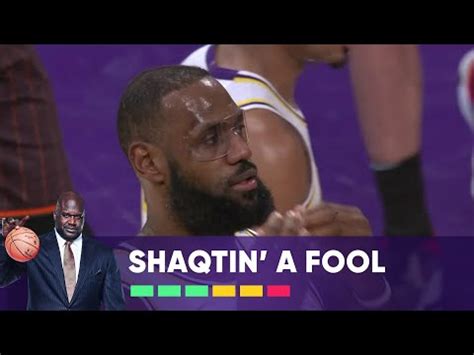 "Aye Chuck, Goggle me!" Shaqtin