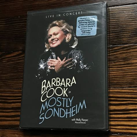 Barbara Cook - Mostly Sondheim [Video/DVD]