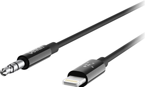 "Belkin 3.5mm Audio Cable With Lightning Connector" - Bestbuy