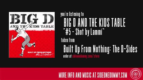 Big D and the Kids Table - Shot by Lammi