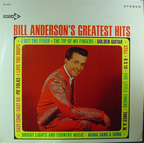 Bill Anderson - Greatest Hits [Varese Vintage]