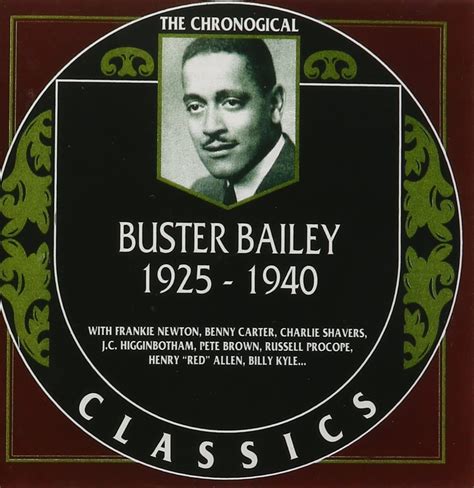 Buster Bailey - 1925-1940