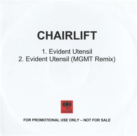 Chairlift - Evident Utensil