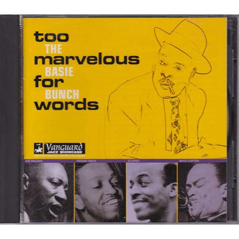 Count Basie - Too Marvelous for Words