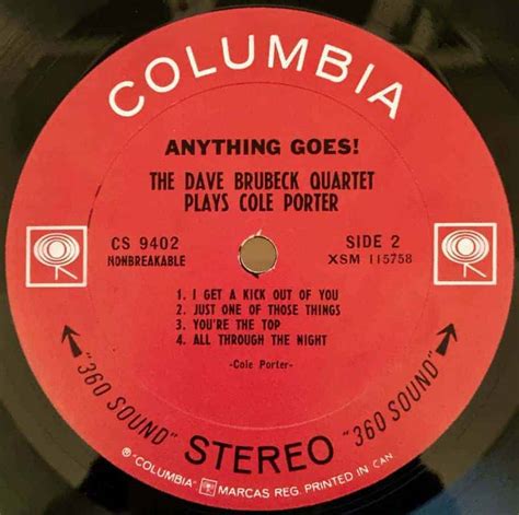 Dave Brubeck - Anything Goes: The Music of Cole Porter