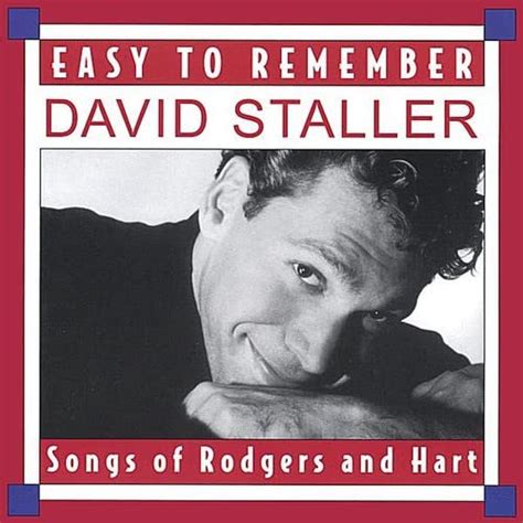 David Staller - Easy to Remember: Songs of Rodgers & Hart