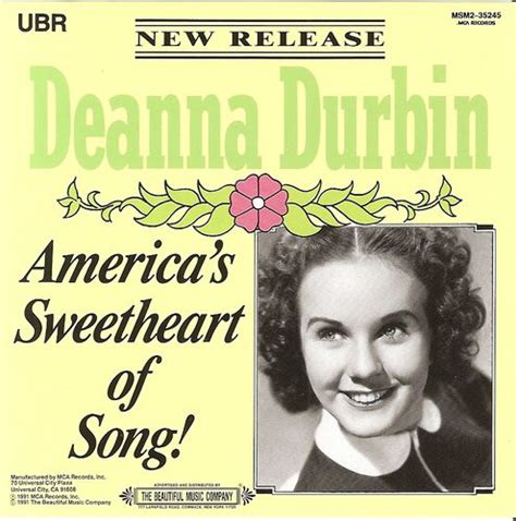 Deanna Durbin - Sweetheart of Song