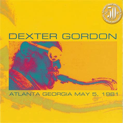Dexter Gordon - Atlanta Georgia May 5, 1981