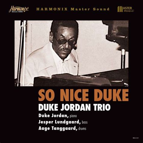 Duke Jordan - So Nice Duke