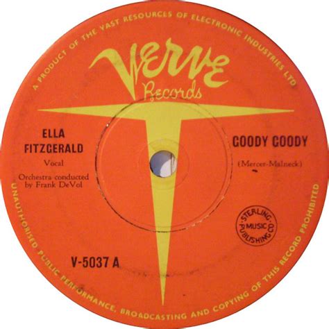 Ella Fitzgerald - Goody, Goody