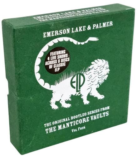 Emerson, Lake & Palmer - Original Bootleg Series from the Manticore Vaults, Vol. 4 [Box Set]