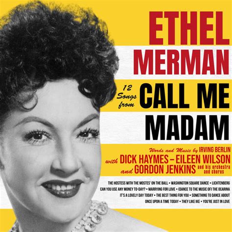 Ethel Merman - 12 Songs from Call Me Madam