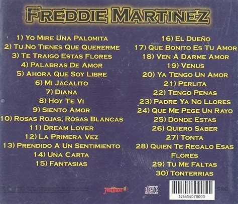Freddie Martínez - 30 Grandes Exitos
