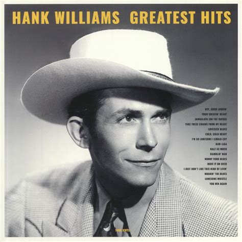 Hank Williams - The Greatest Hits Live, Vol. 1