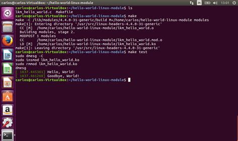 "Hello World!" Linux Kernel Module - Girish joshi