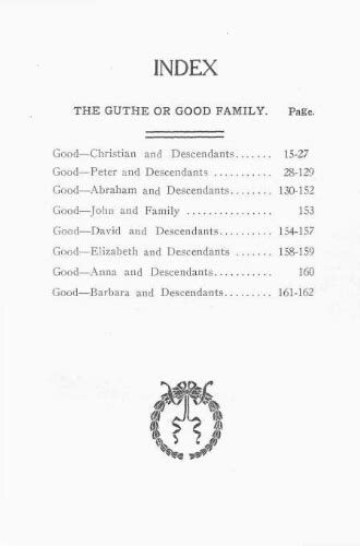 "History of the Good-Hileman Family