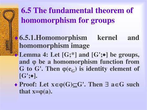 "Homomorphisms and Isomorphisms" - Cornell University