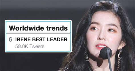 "Irene Best Leader" Trends Worldwide As Fans Praise The Red