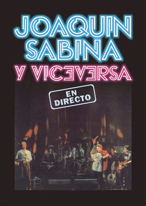 Joaquín Sabina - En Directo [DVD]