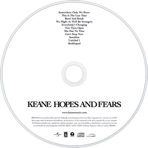 Keane - Hopes and Fears [Bonus DVD]