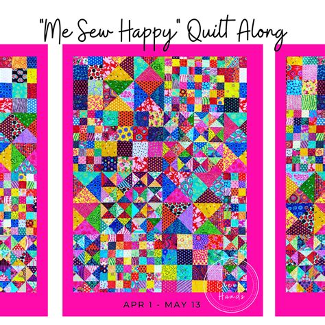 "Me Sew Happy" Quilt Along - These Clever Hands