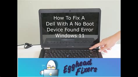 "No Boot Device Found" Dell How to Fix No Boot Device Found