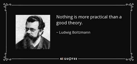 "Nothing is more practical than a good theory" - ETH Z