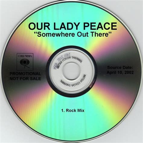 Our Lady Peace - Somewhere Out There [Australia CD]