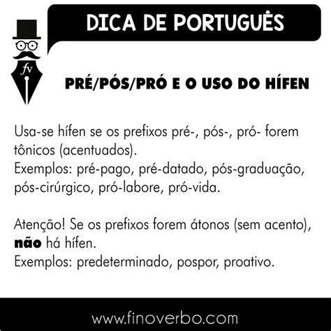 "Pró" e o hífen - Só Português