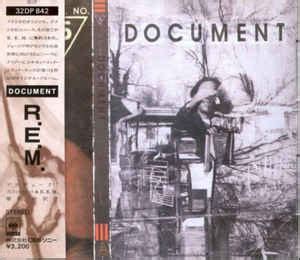 R.E.M. - Document [Import Bonus Tracks]