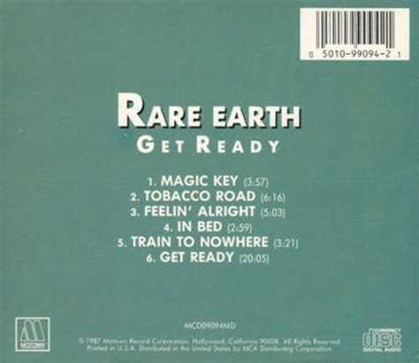 Rare Earth - Get Ready and More Hits